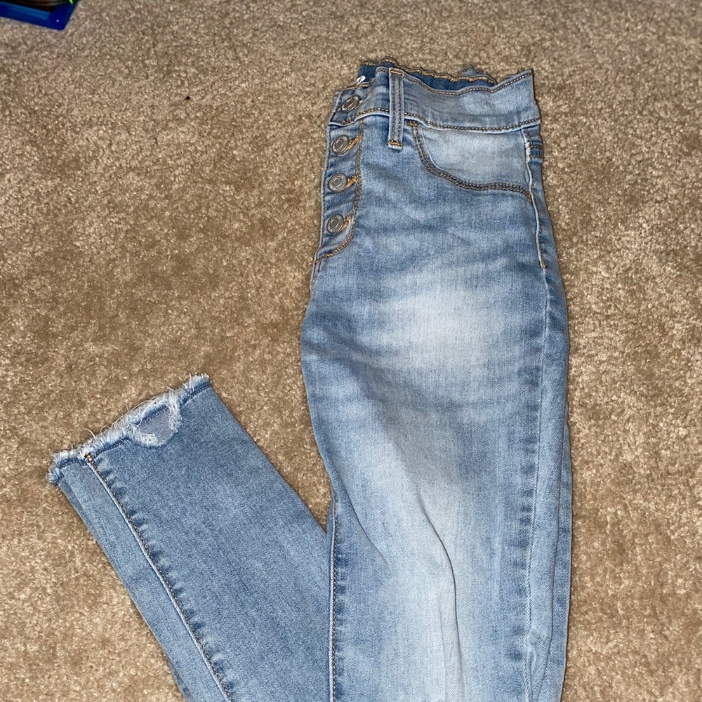 Old navy ripped jeans.